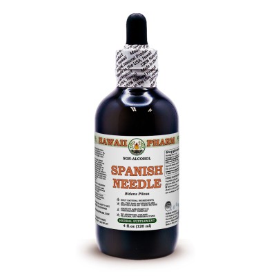 Spanish Needle (Bidens Pilosa) Tincture, Dried Leaf ALCOHOL-FREE Liquid Extract