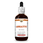 Annatto Achiote Liquid Extract, Organic Annatto (Bixa Orellana) Dried Leaf Tincture