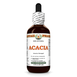 Acacia Alcohol-FREE Liquid Extract, Organic Acacia (Acacia Senegal), Gum Arabic Dried Gum Glycerite