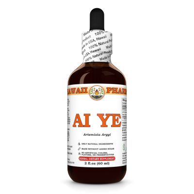 Ai Ye Liquid Extract, Ai Ye, Mugwort (Artemisia Argyi) Leaf Tincture