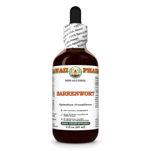 Barrenwort (Epimedium Grandiflorum) Alcohol-Free Liquid Extract, Dried Leaf Glycerite