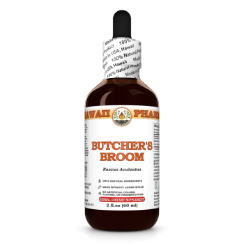 Butcher's Broom (Ruscus Aculeatus) · root, alcohol-based tincture