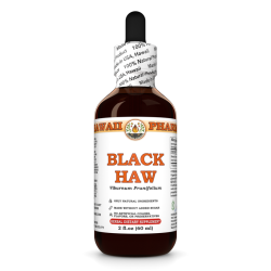 Black Haw Liquid Extract, Black Haw (Viburnum Prunifolium) Dried Bark Tincture