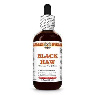 Black Haw Liquid Extract, Black Haw (Viburnum Prunifolium) Dried Bark Tincture