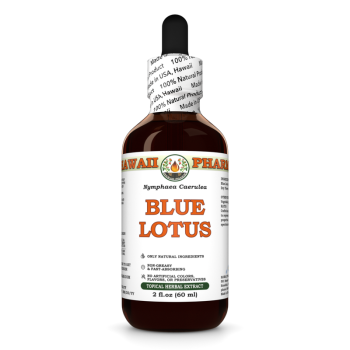 Blue Lotus (Nymphaea caerulea) · flowers, alcohol-free extract, external use only