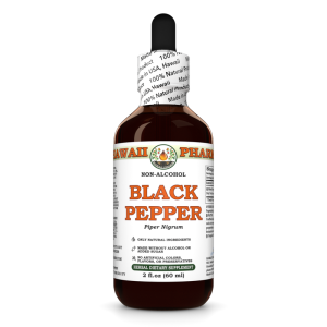 Black Pepper Liquid Extract, Black Pepper (Piper Nigrum) Dried fruit Alcohol-Free Glycerite