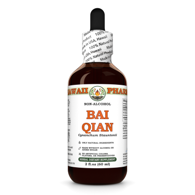 Bai Qian (Cynanchum Stauntonii) Tincture, Dried Root ALCOHOL-FREE Liquid Extract