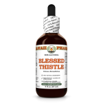 Blessed Thistle Alcohol-FREE Liquid Extract, Organic Blessed Thistle (Cnicus benedictus) Dried Leaf, Organic Stems and Flower Glycerite