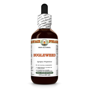 Bugleweed Alcohol-FREE Liquid Extract, Bugleweed (Lycopus Virginicus) Dried Leaf and Flower Glycerite