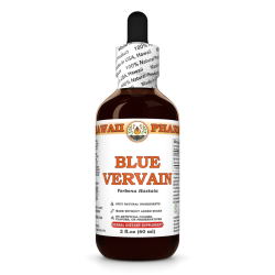 Blue Vervain Liquid Extract, Organic Blue Vervain (Verbena Hastata) Dried Above-Ground Parts Tincture