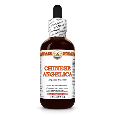 Chinese Angelica Liquid Extract, Organic Chinese Angelica (Angelica Sinensis) Dried Root Tincture