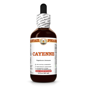 Cayenne (Capsicum Annuum) Tincture, Dried Fruit Liquid Extract