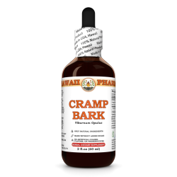 Cramp Bark Liquid Extract, Cramp Bark (Viburnum Opulus) Dried Bark Tincture