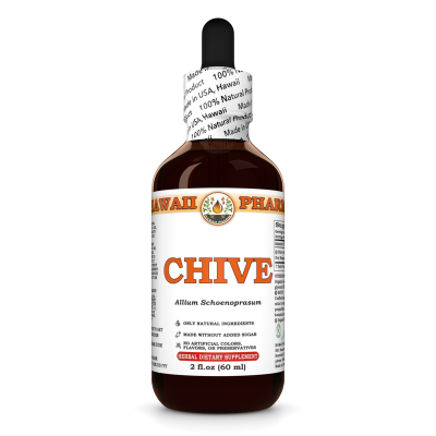 Chive Liquid Extract, Organic Chive (Allium Schoenoprasum) Dried Rings Tincture