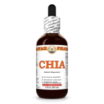 Chia Liquid Extract, Organic Chia (Salvia Hispanica) Dried Seed Tincture