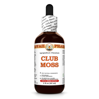 Club Moss Liquid Extract, Club Moss (Lycopodium clavatum) Dried Whole Herb Tincture