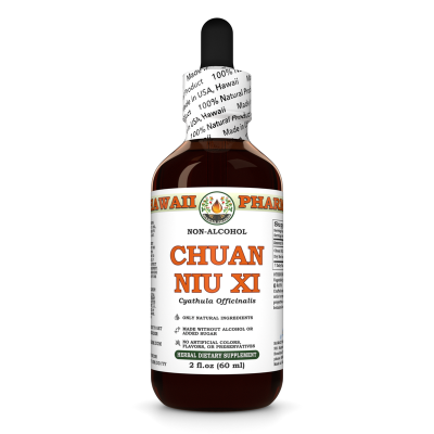 Chuan Niu Xi Alcohol-FREE Liquid Extract, Chuan Niu Xi, Cyathula (Cyathula Officinalis) Root Glycerite