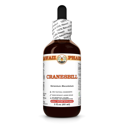 Cranesbill Liquid Extract, Cranesbill (Geranium Maculatum) Dried Root Tincture