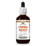 China Root, Ba Qia (Smilax China) Tincture, Dried Rhizome ALCOHOL-FREE Liquid Extract, China Root, Glycerite Herbal Supplement