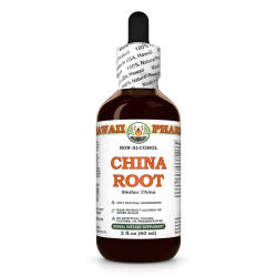 China Root, Ba Qia (Smilax China) Tincture, Dried Rhizome ALCOHOL-FREE Liquid Extract, China Root, Glycerite Herbal Supplement