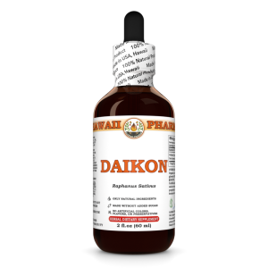 Daikon (Raphanus Sativus) Tincture, Dried Sprouting Seed Liquid Extract, Daikon, Herbal Supplement