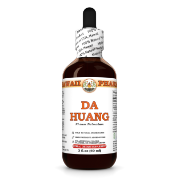 Da Huang (Rheum Palmatum) · alcohol-based tincture