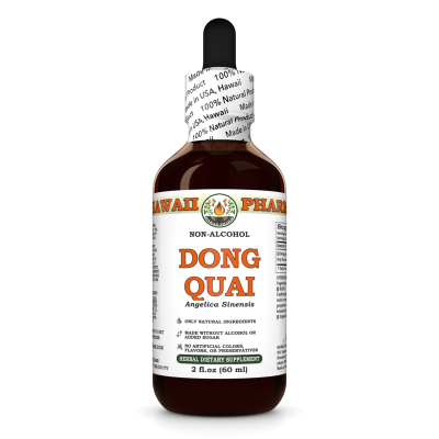 Dong Quai Alcohol-FREE Liquid Extract, Organic Chinese Angelica (Angelica sinensis) Dried Root Glycerite