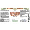 English Walnut Alcohol-FREE Liquid Extract, Organic English Walnut (Juglans Regia) Dried Leaf Glycerite