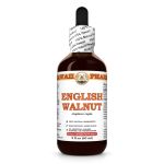 English Walnut Liquid Extract, Organic English Walnut (Juglans Regia) Dried Leaf Tincture