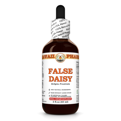 False Daisy (Eclipta Prostrata) Tincture, Dried Leaves Liquid Extract, Han Lian Cao, Herbal Supplement