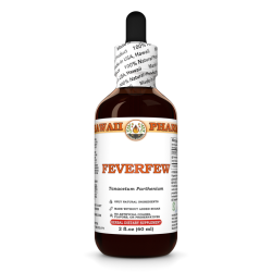 Feverfew Liquid Extract, Organic Feverfew (Tanacetum parthenium) Dried Herb Tincture