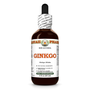 Ginkgo Liquid Extract, Dried seed (Ginkgo Biloba) Alcohol-Free Glycerite