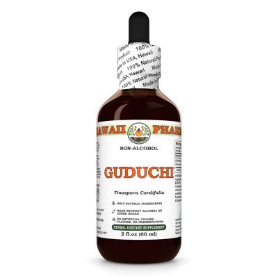 Guduchi Root Alcohol-FREE Liquid Extract, Organic Organic Guduchi (Tinospora Cordifolia) Dried Root Glycerite