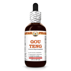 Gou Teng, (Uncaria Rhynchophylla) Dried Stalk Liquid Extract, Gou Teng, Herbal Supplement