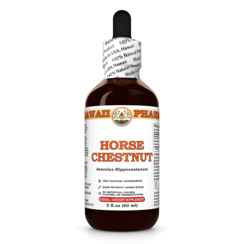 Castaño de Indias (Aesculus hippocastanum) · tintura con alcohol