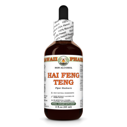 Hai Feng Teng Alcohol-FREE Liquid Extract, Hai Feng Teng, Kadsura (Piper Kadsura) Stem Glycerite