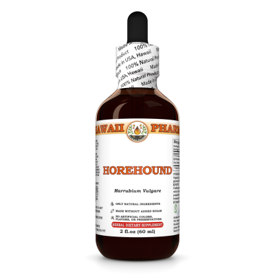 Horehound Liquid Extract, Organic Horehound (Marrubium vulgare) Dried Herb Tincture