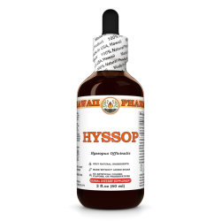 Hyssop Liquid Extract, Organic Hyssop (Hyssopus officinalis) Dried Herb Tincture