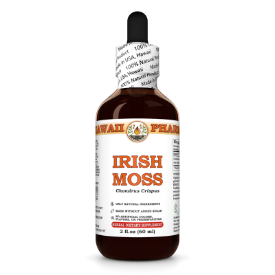 Irish Moss Liquid Extract, Irish Moss (Chondrus Crispus) Powdered and Dried Tincture