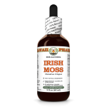 Irish Moss Alcohol-FREE Liquid Extract, Irish Moss (Chondrus Crispus) Powdered and Dried Glycerite