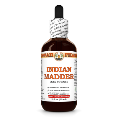 Indian Madder Liquid Extract, Dried root (Rubia Cordifolia) Tincture