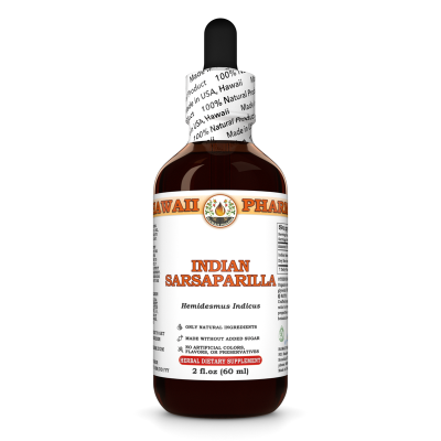 Indian Sarsaparilla (Hemidesmus Indicus) Organic Dried Root Liquid Extract, Indian Sarsaparilla, Herbal Supplement
