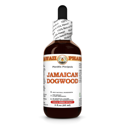 Jamaican Dogwood Liquid Extract, Jamaican Dogwood (Piscidia Piscipula) Dried Bark Tincture