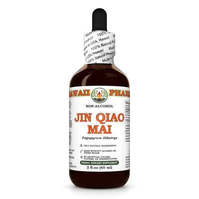 Jin Qiao Mai Liquid Extract, Dried rhizome (Fagopyrum Dibotrys) Alcohol-Free Glycerite