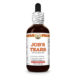 Job's Tears Liquid Extract, Job's Tears (Coix Lacryma-Jobi) Grains Tincture