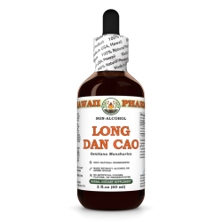 Long Dan Cao Alcohol-FREE Liquid Extract, Long Dan Cao, Chinese Gentian (Gentiana Manshurica) Root Glycerite