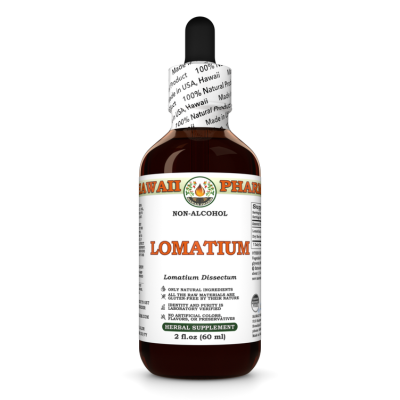 Lomatium Alcohol-FREE Liquid Extract, Lomatium (Lomatium Dissectum) Dried Root Glycerite