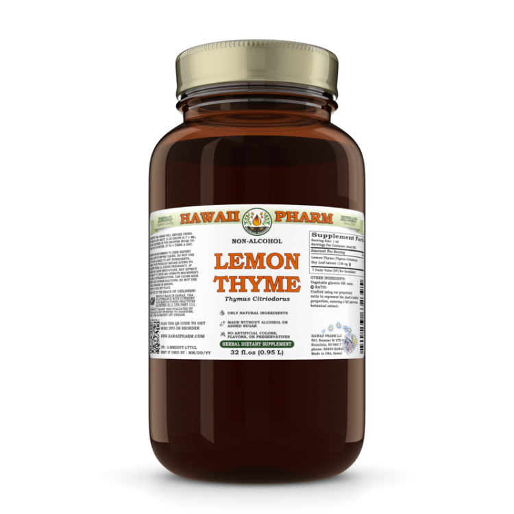 HerbShopUK Lemon Thyme Dried Herb – Thymus Citriodorus – Herbal Tea, Fast Shipping