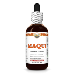 Maqui Liquid Extract, Organic Maqui (Aristotelia chilensis) Dried Berries Tincture