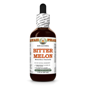 Bitter Melon Alcohol-FREE Liquid Extract, Bitter Melon (Momordica Charantia) Dried Fruit Glycerite